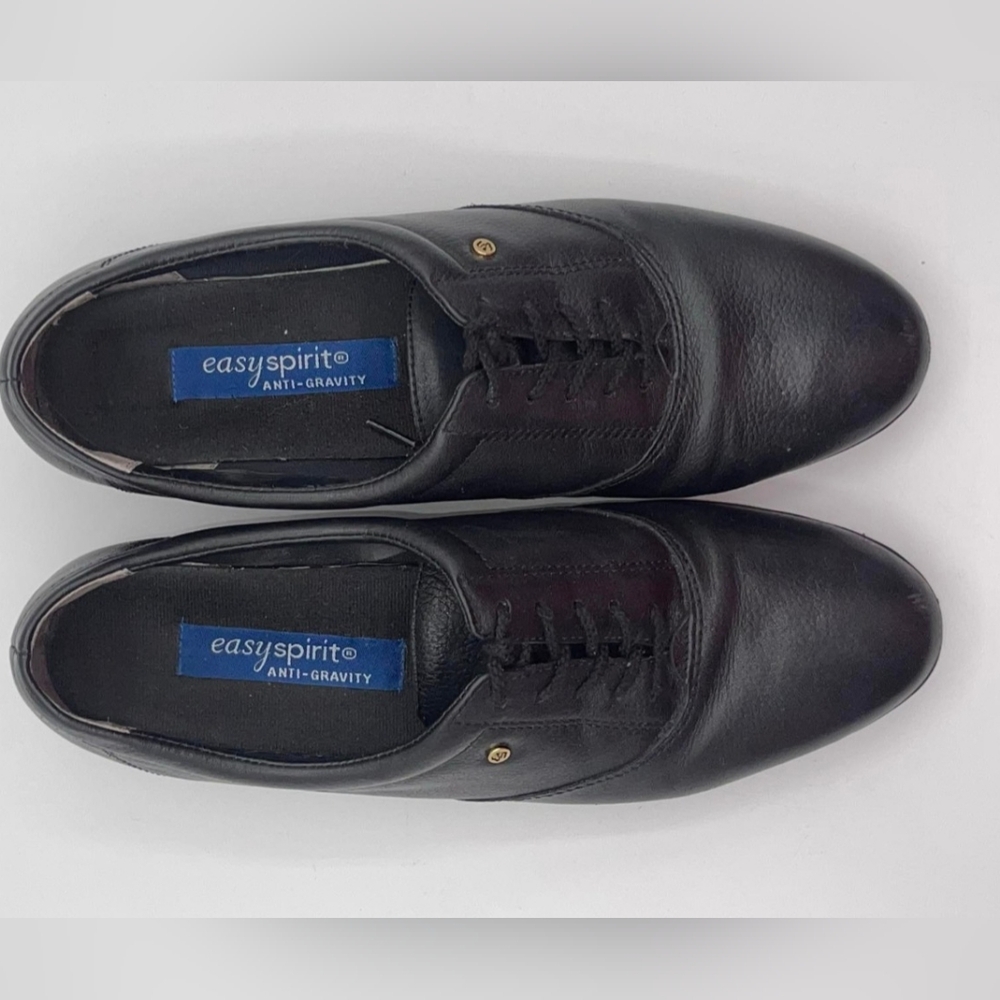 Easy Spirit Anti Gravity Lace Up Womens Black Athletic Shoe Size 9 1/2